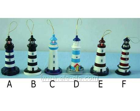 wooden lighthouse