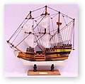 ship model and ship in bottle