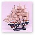 ship model and ship in bottle
